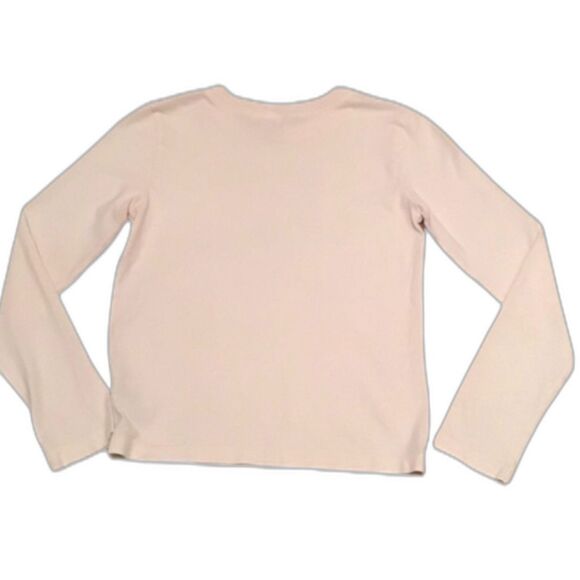 Juicy Couture Girls 'Blue Ribbon Couture' Long Sleeve T-Shirt Size 12 - Picture 2 of 3